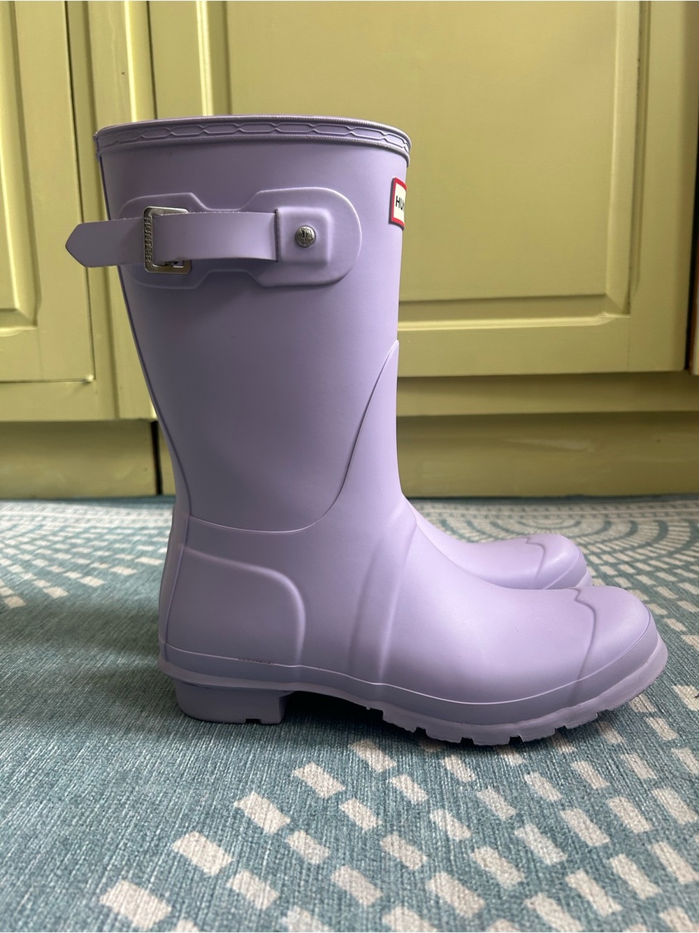 Hunter Lavender Purple Woman’s Rain Boots - Picture 7 of 7